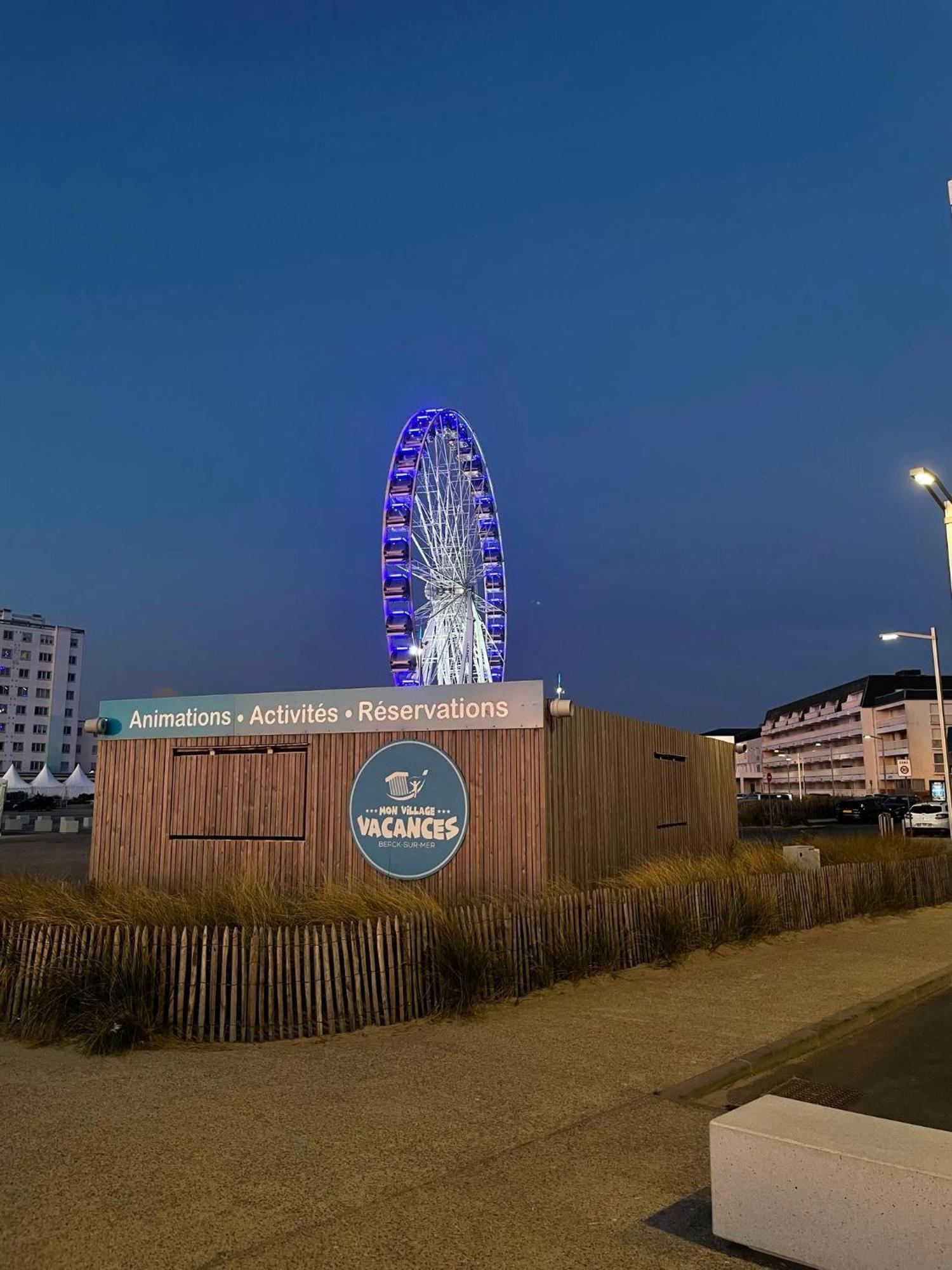 L'Alteia - L'Appartement Les Pieds Dans L'Eau Avec Place De Parking Prive Et Acces Direct A La Plage Berck Eksteriør bilde